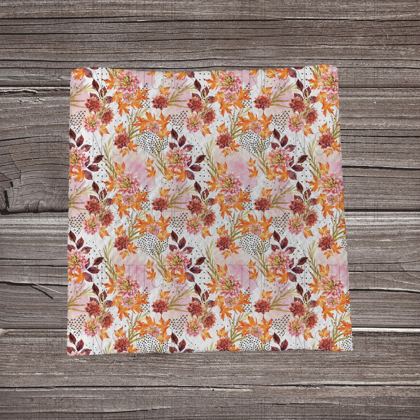 Fall Wildflowers | Fabric Strips | Bow Makin