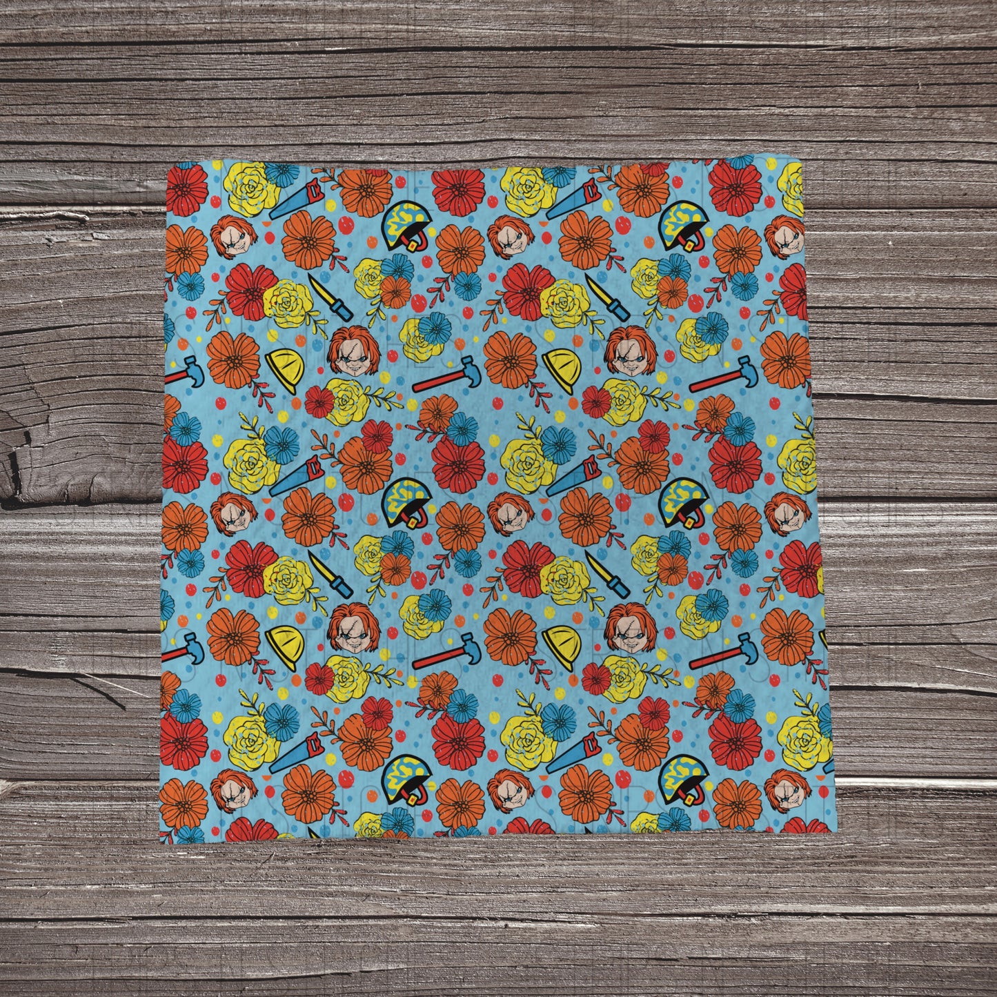 Almost Hidden Chucky | Fabric Strips | Bow Makin