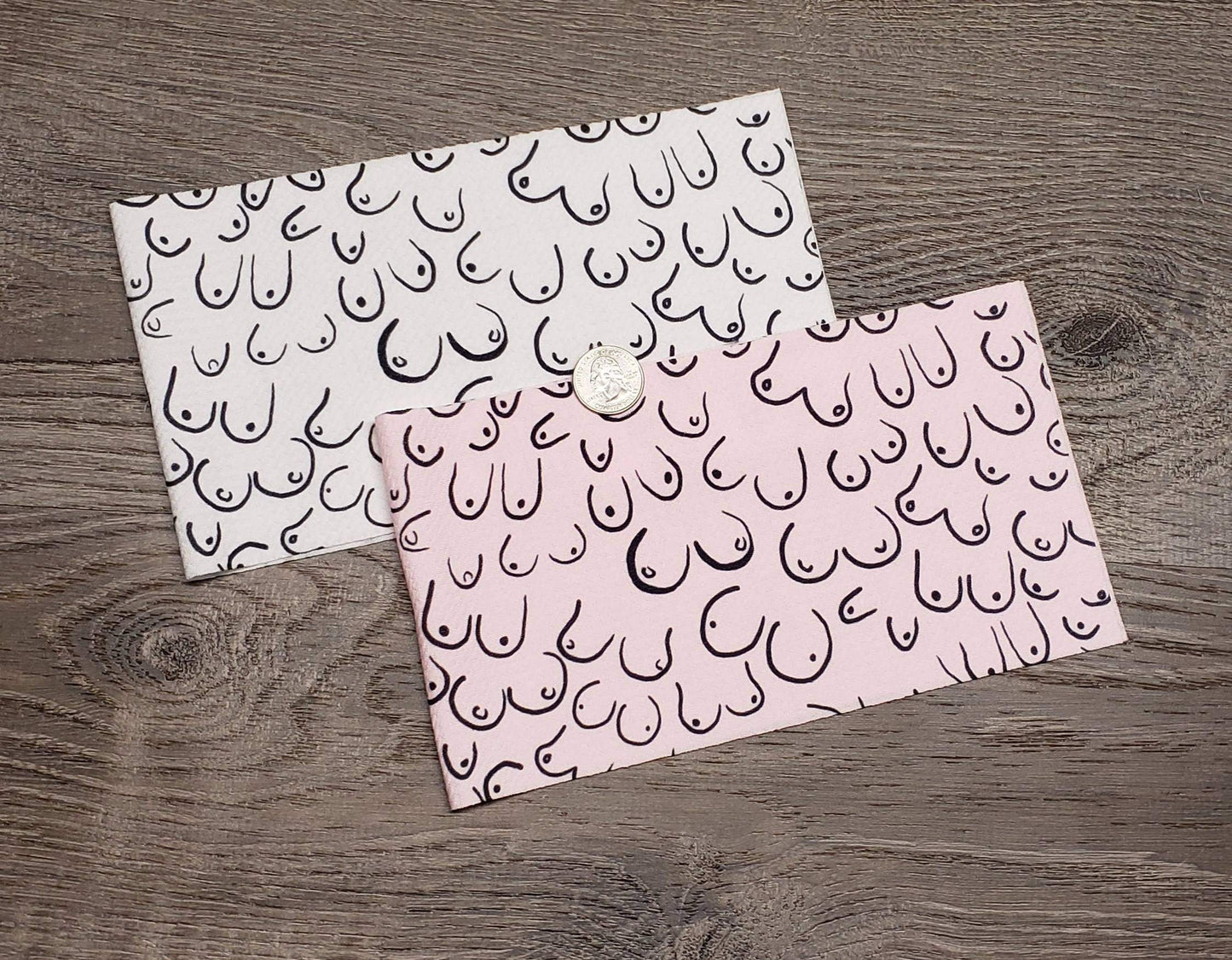 Boobies 5”x18” Bullet Fabric Strip- Bow Making-