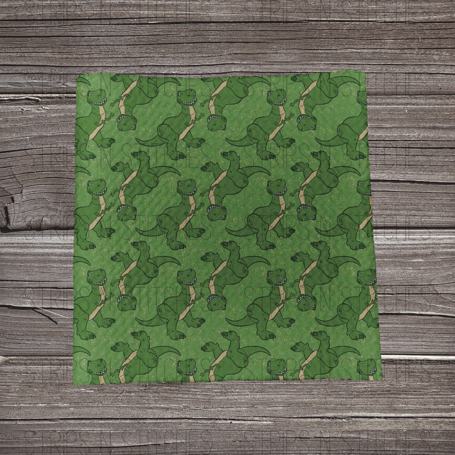 Green Dinos | Bow Making | Headwrap | Scrunchies