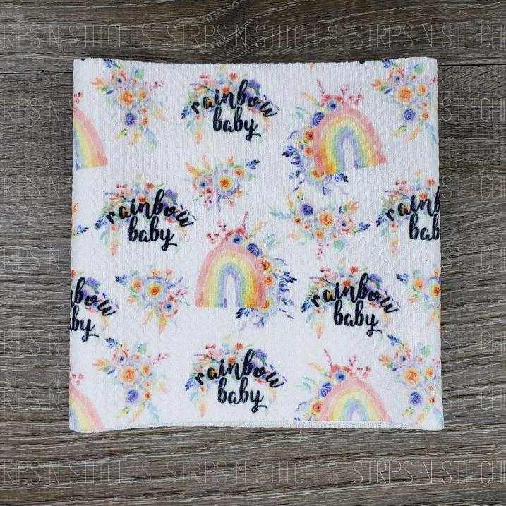 Floral Rainbow Baby | Bow Making- Headwrap- Scrunchies