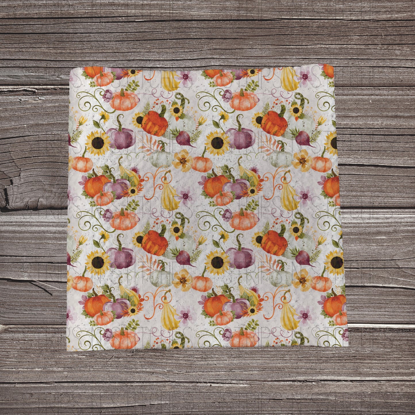Colorful Pumpkin Garden | Fabric Strip- Bow Making- Headwrap- Scrun