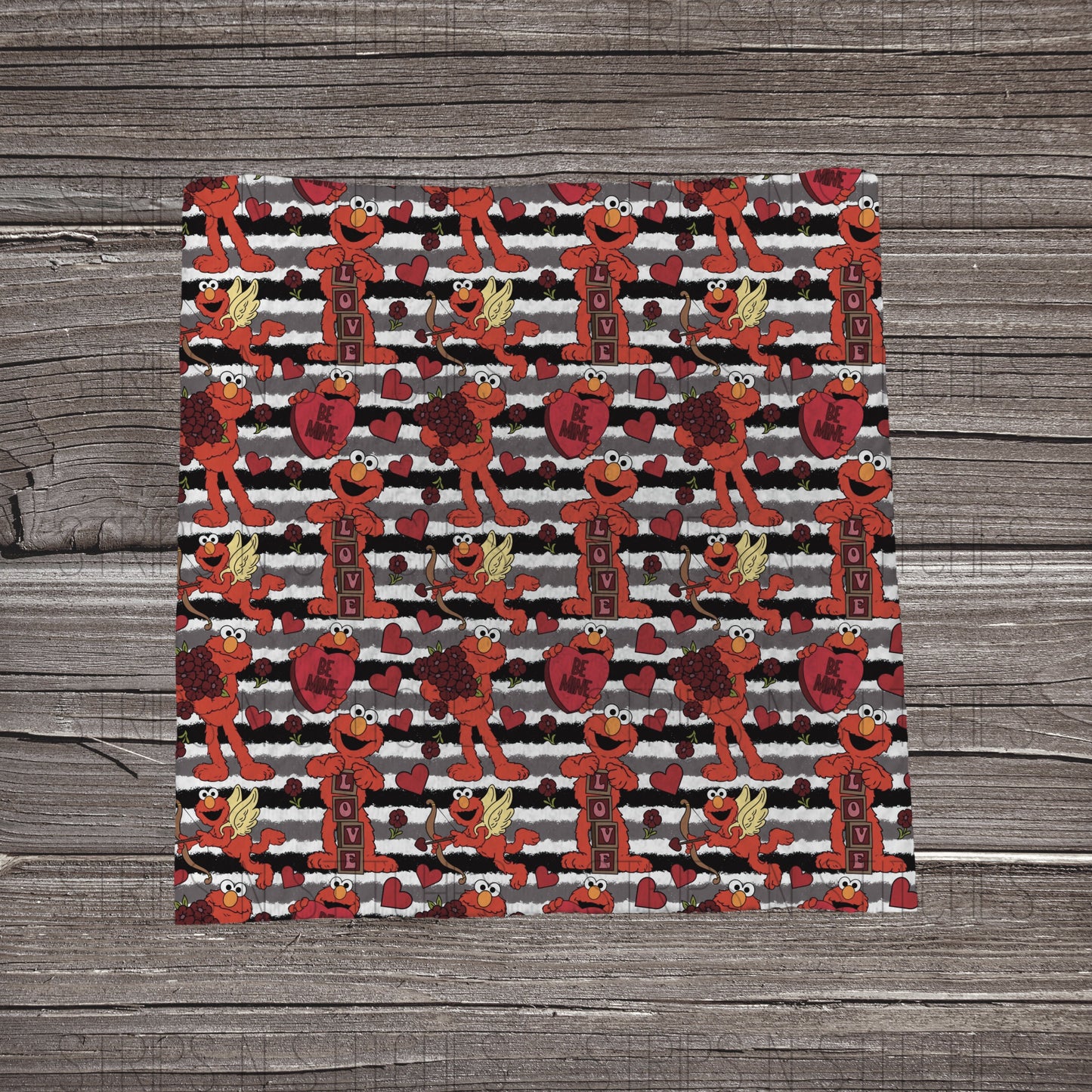 Love Elmo | Fabric Strips | Bow Making | Headwrap | Scrunchies