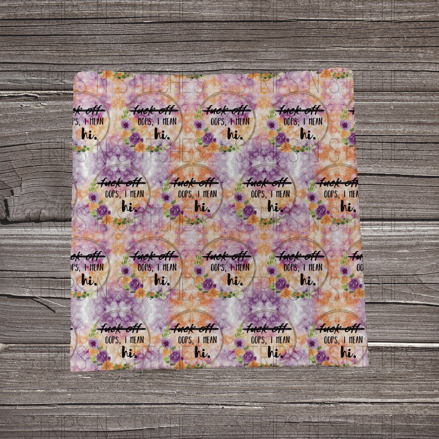Oops , I mean Hi | Bullet Fabric Strip | Bow Making | Scrunchie |