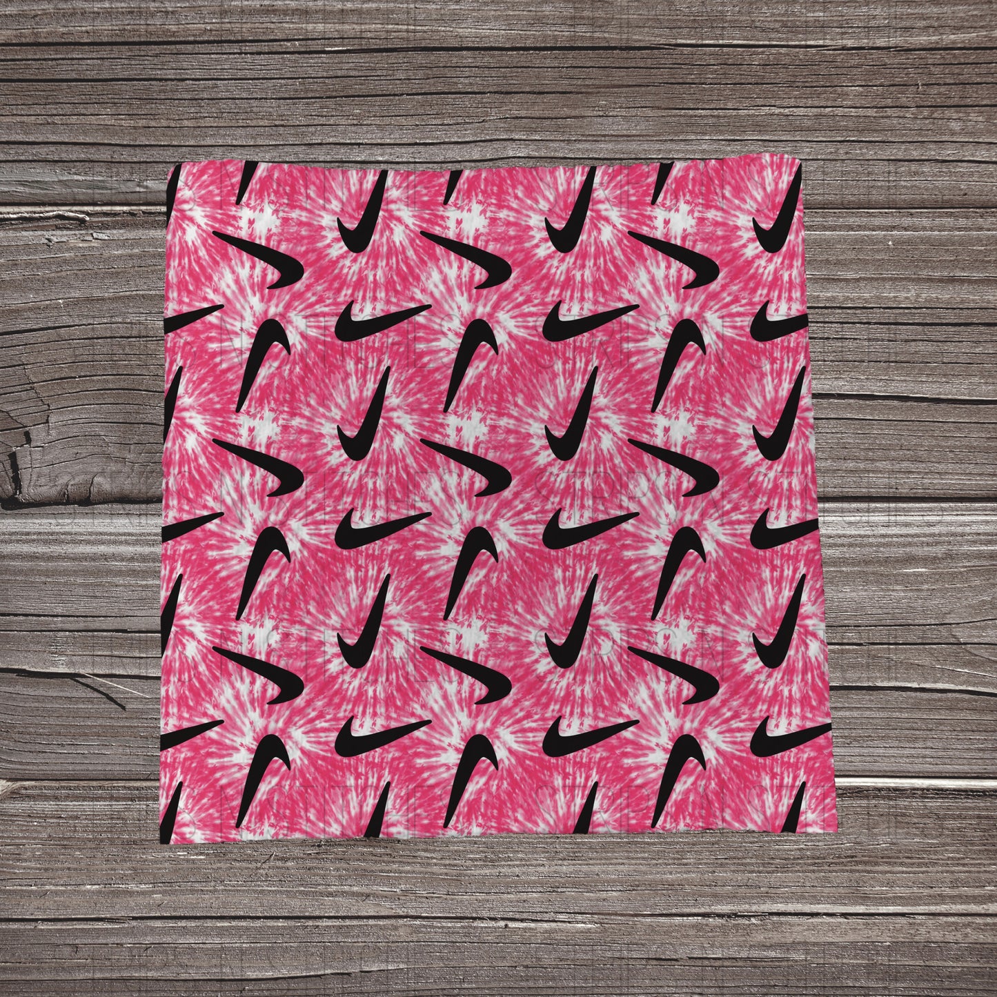 Pink Tie Dye Nike | Fabric Strips | Bow Making | Headw