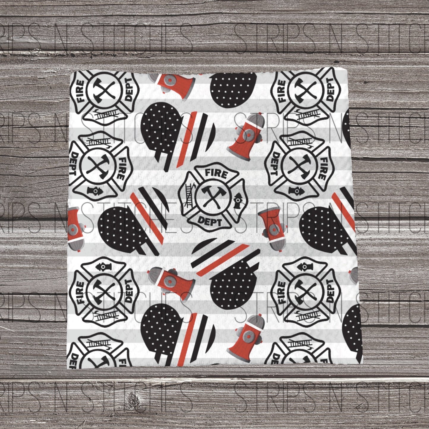Red Line | Bullet Fabric Strip | Bow Making | Scrunchie |