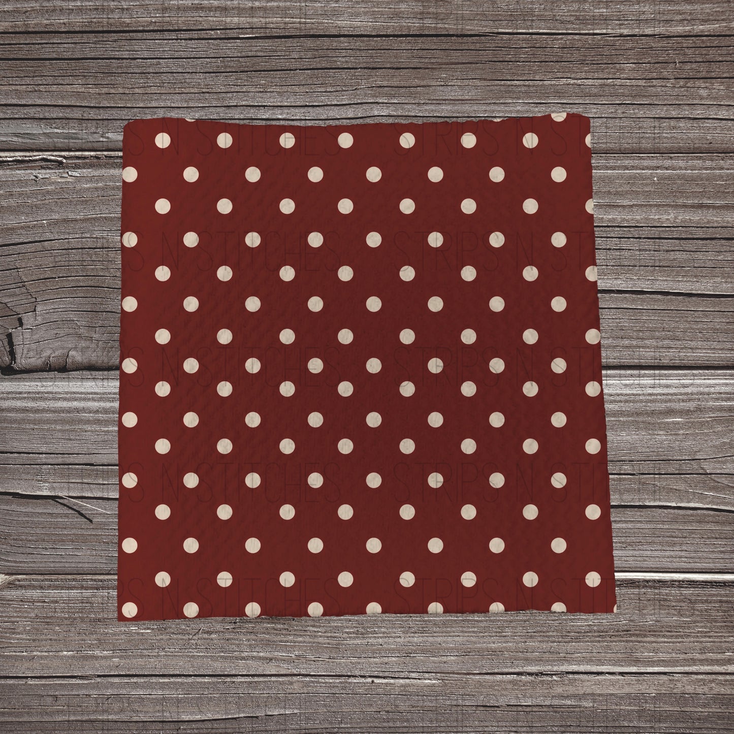 Coord Fall Flower Garden-Polka Dots- Red- Fabric Strip- Bow Making- Headwrap- Scrunchies