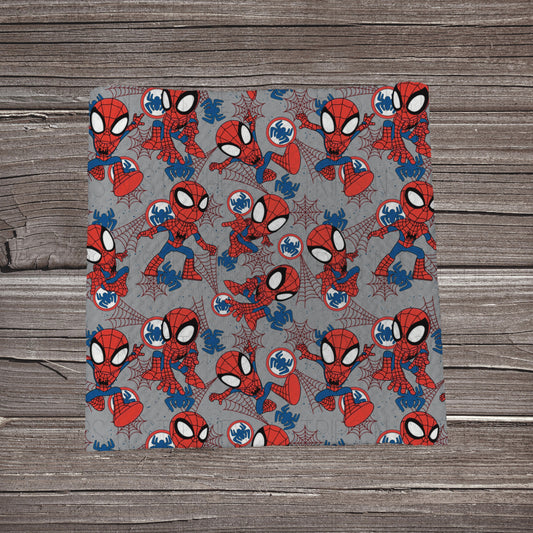 Boy Spider Scatter | Fabric Strip- Bow Making- Headwrap- Scrunchies