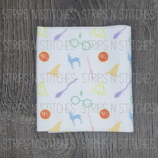 Pastel Wizards- Fabric Strip- Bow Making- Headwrap- Scrunchies