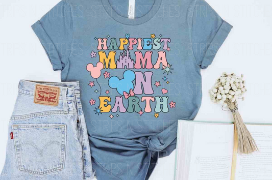 Happiest Mama on Earth DTF Transfer