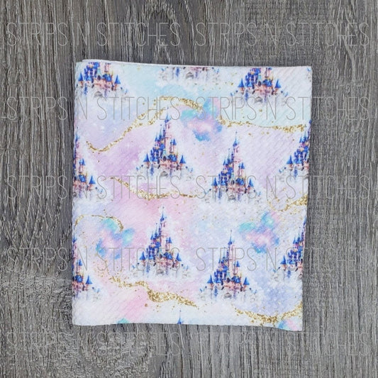 Magic Castles - Fabric Strip- Bow Making- Headwrap- Scrunchies