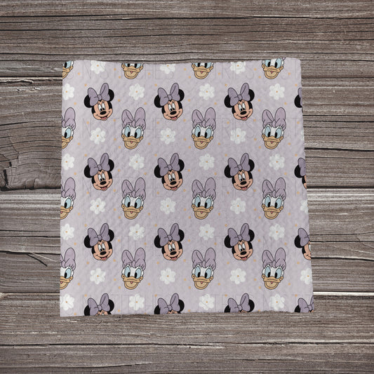 Lavender MM & Quack | Bullet Fabric Strip | Bow Making | Scrunchie |