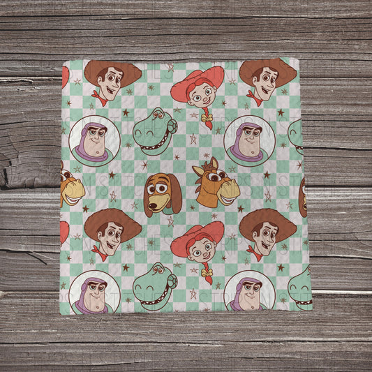 Checkered Toys | Bullet Fabric Strip | Bow Making | Scrunchie |