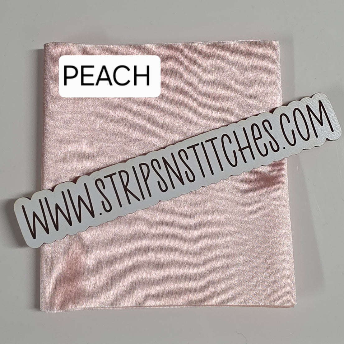 SOLID Stretch Satin Fabric Strips (Multiple Colors) *LIMITED RUN*