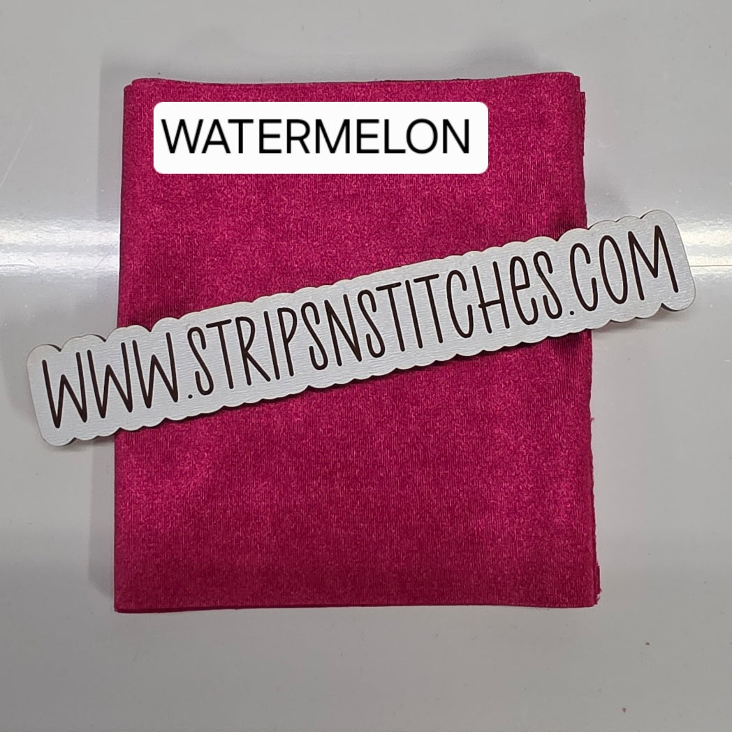 SOLID Stretch Satin Fabric Strips (Multiple Colors) *LIMITED RUN*