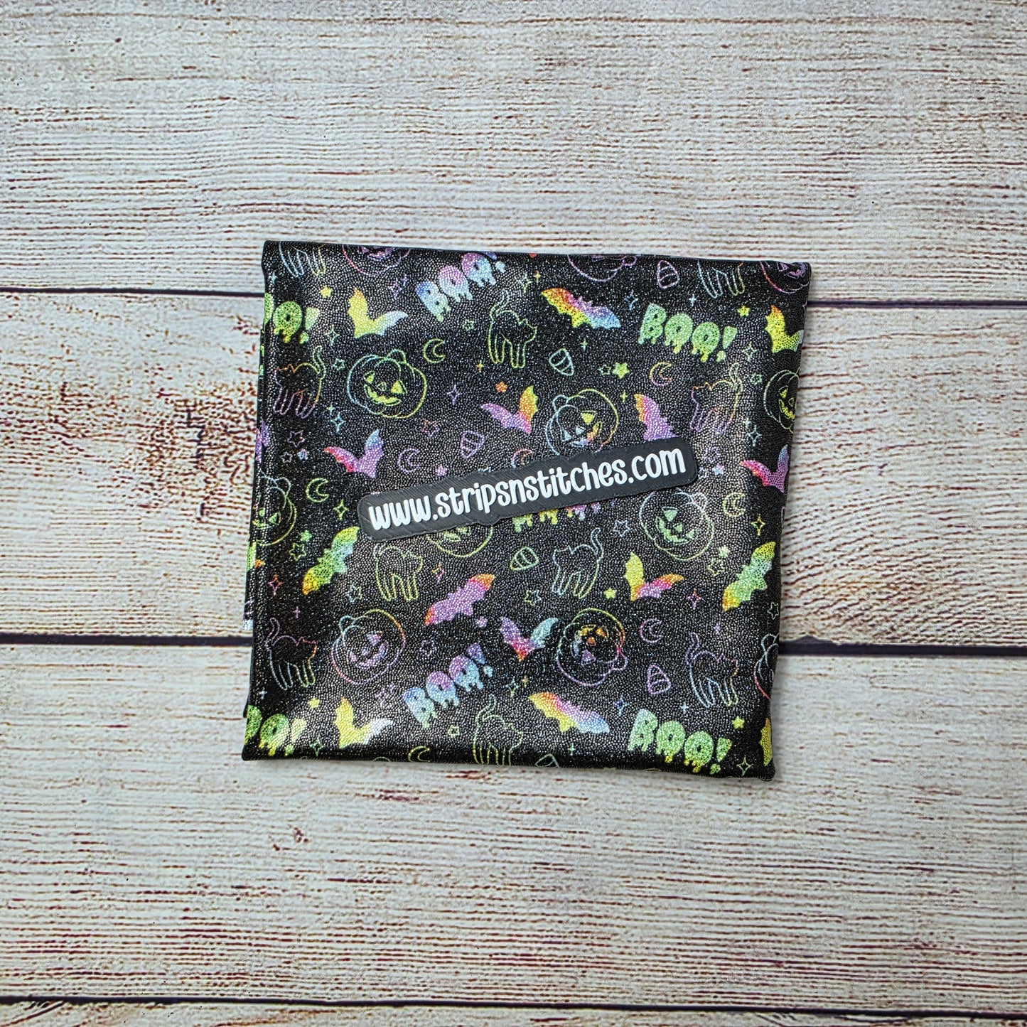 Halloween Holographic Half Yard
