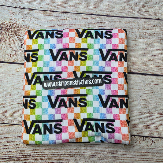 Checkered Van- Full Yard- Wide Rib
