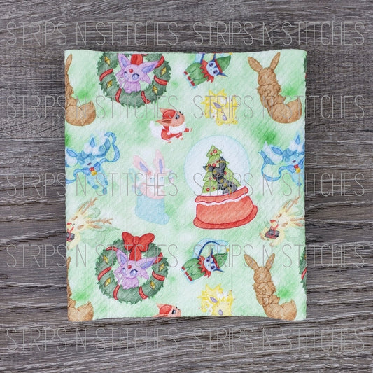 Catch em all Christmas | Fabric Strip | Bow Making | Scrunchie |