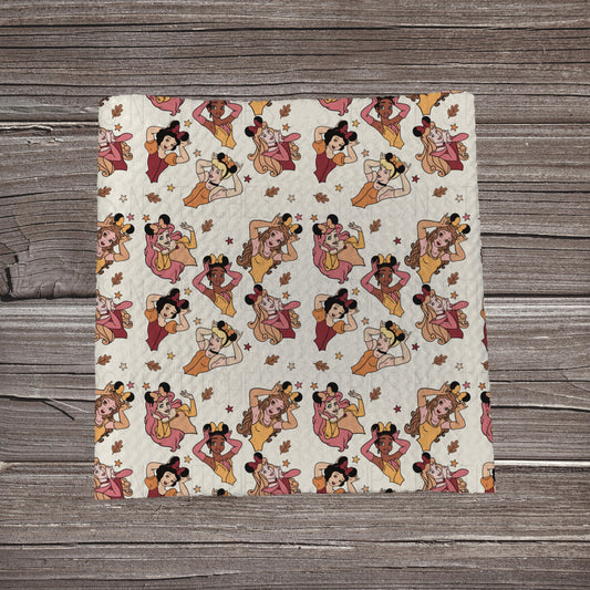 Fall Girls- Cream | Fabric Strip- Bow Making- Headwraps- Scrunchies