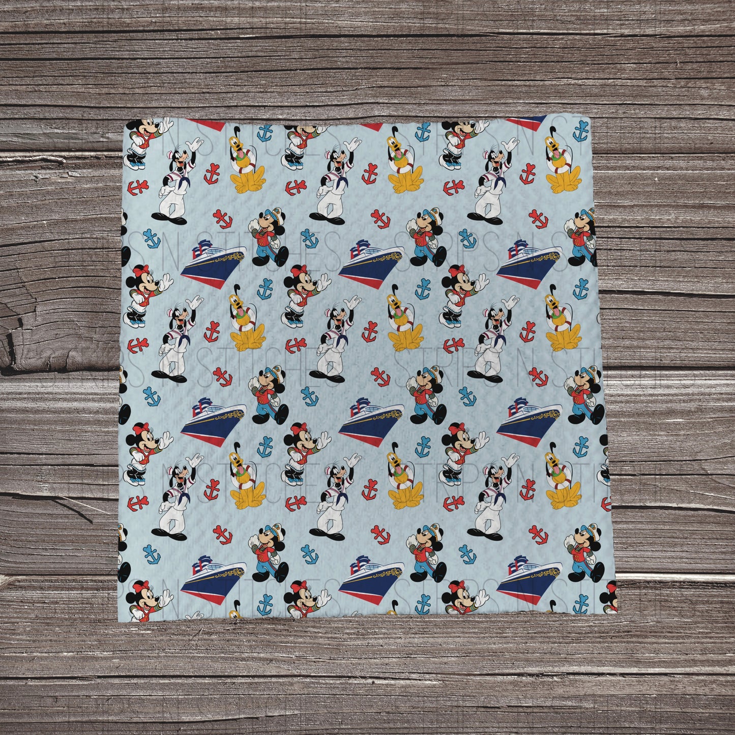 MM Friends Set Sail | Bullet Fabric Strip | Bow Making | Scrunchie |