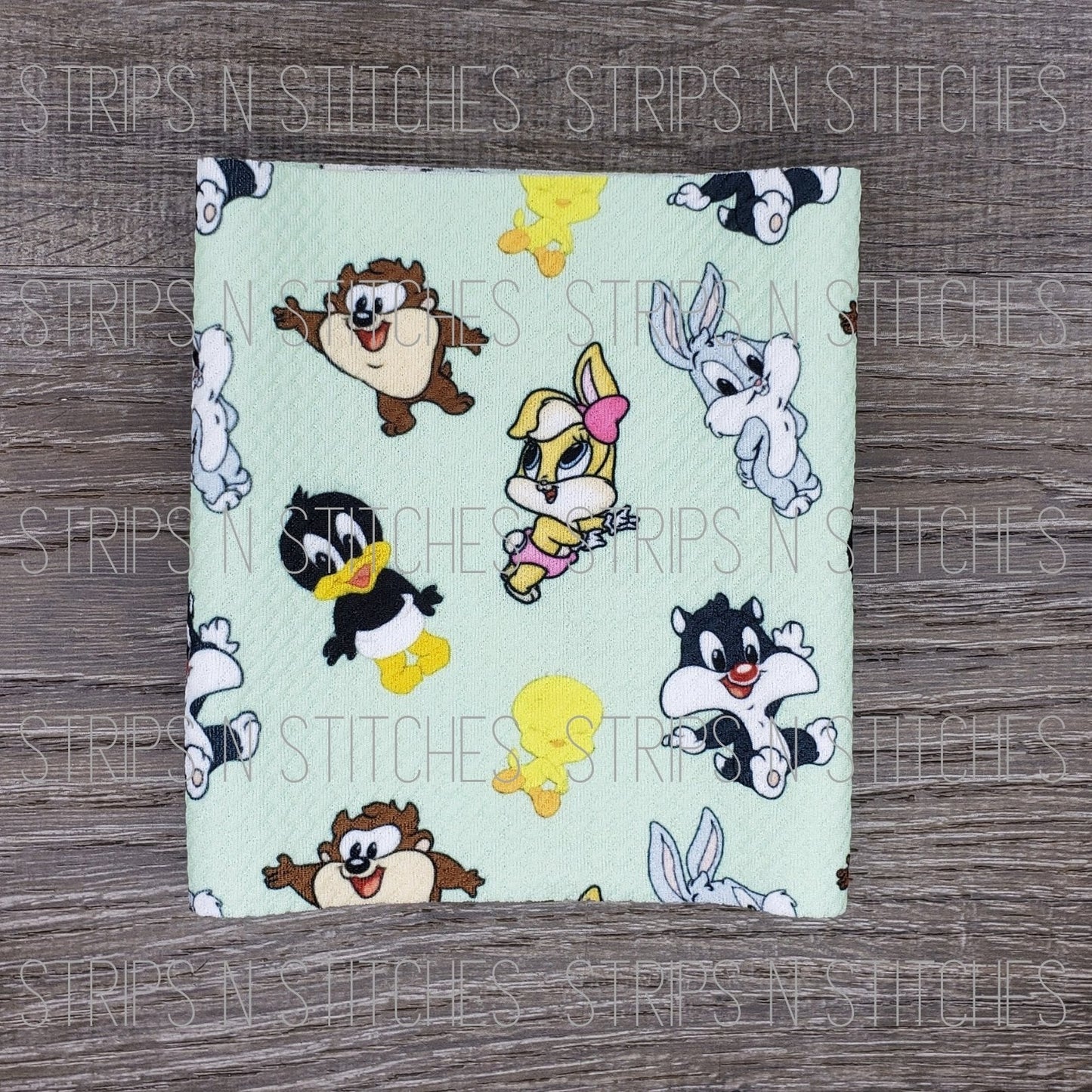 Baby Funny Toons Solid | Fabric Strip- Bow Making- Headwrap- Scrunchies