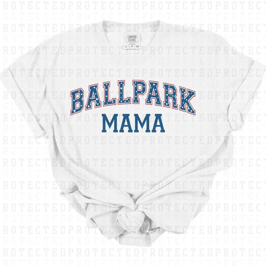 Ballpark Mama- Blue  DTF Transfer