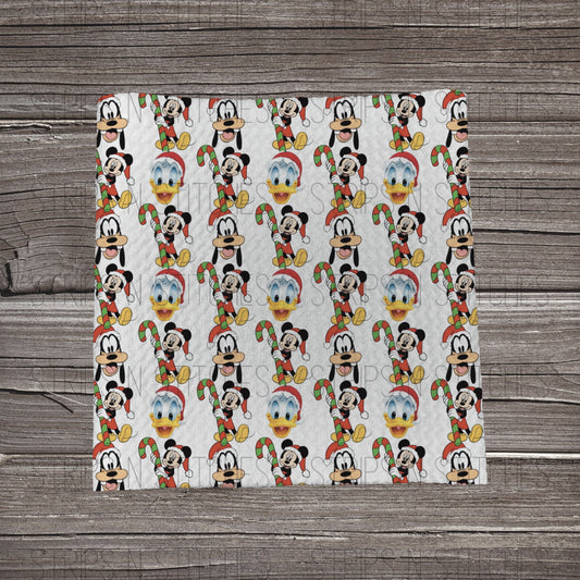 MM & Friends with Candy Cane | Bow Making | Headwrap | Scrunchies