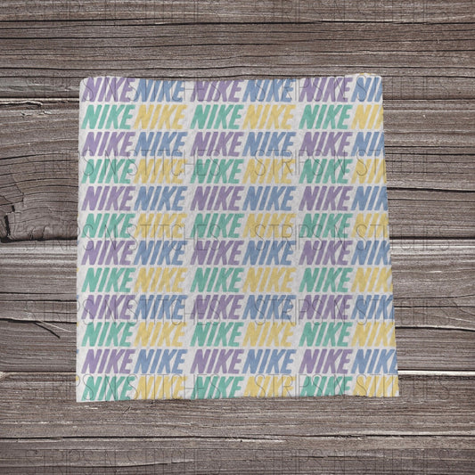 Pastel Curved Check Text |Bow Making | Headwrap | Scrunchies