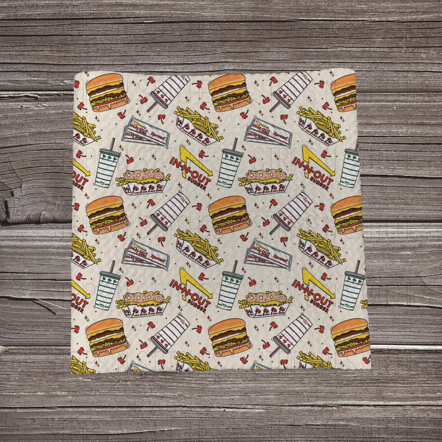 In N Out Scatter | Fabric Strip- Bow Making- Headwraps- Scrunchies