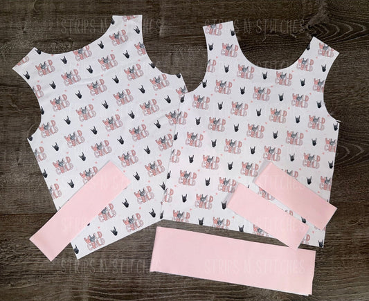 Ready to Sew Pre-Cut Simple Tank Up to Size 8