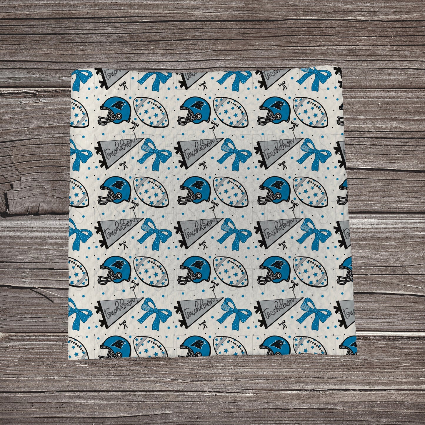 Football & Bows | All 32 Teams Available | Fabric Strip | Bow Making | Scrunchies | Headwraps