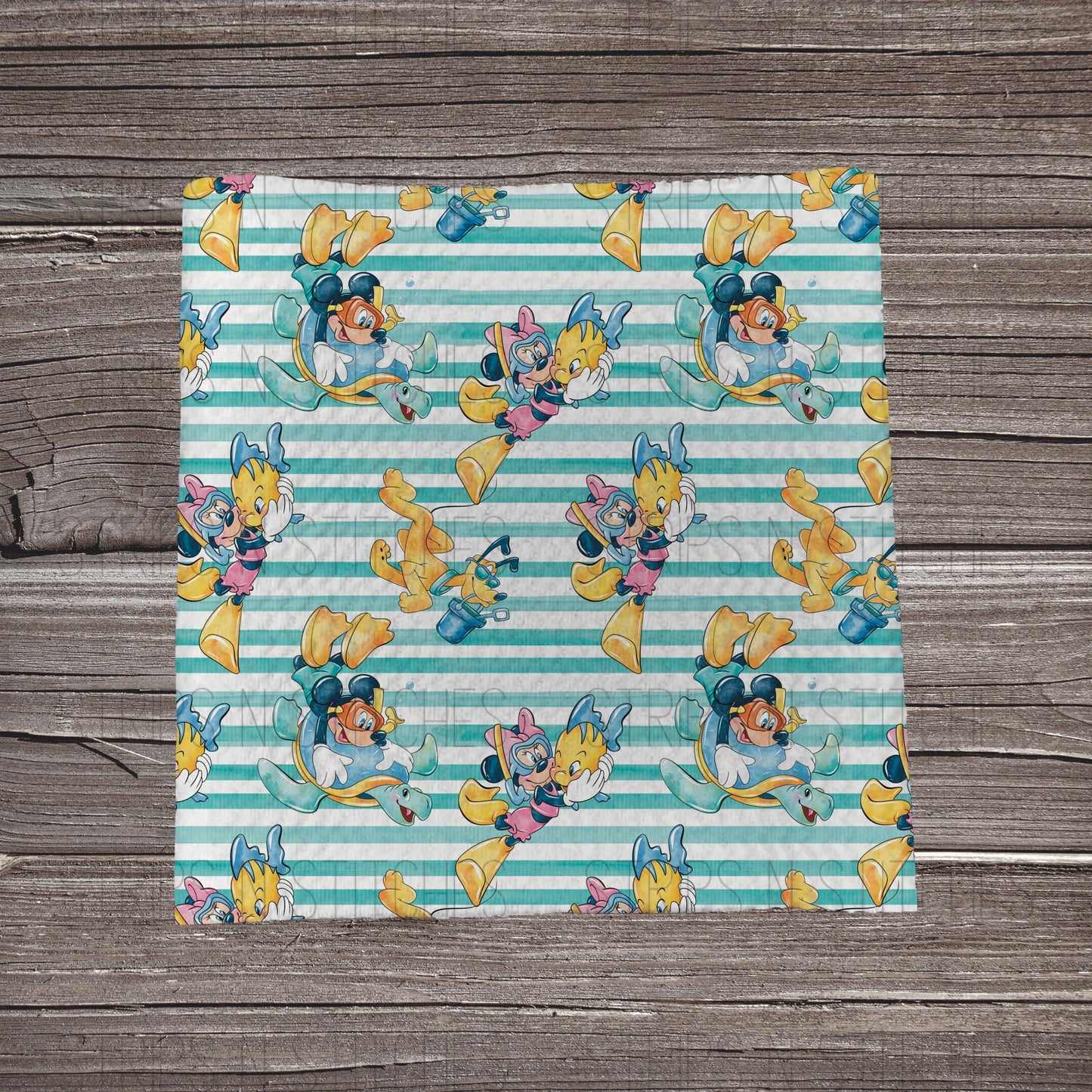 MM friends go to the beach | Fabric Strip- Bow Making- Headwrap- Scrunchies