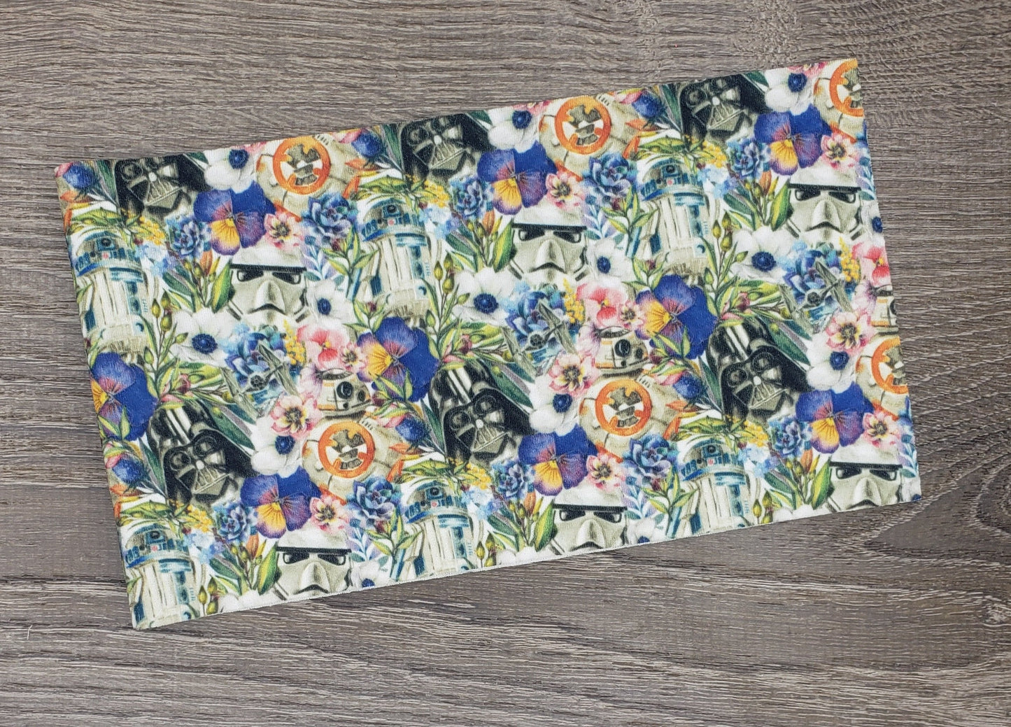 Energy Flower Garden Fabric Strip- Bow Making- Headwrap- Scrunchies