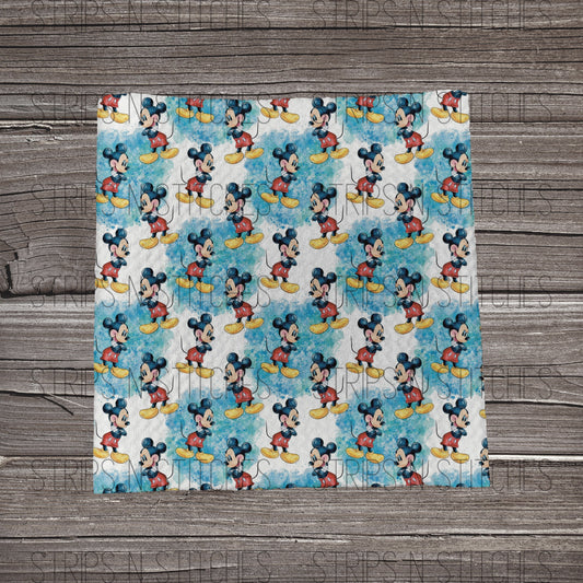 Blue Scatter MM | Bow Making | Headwrap | Scrunchies