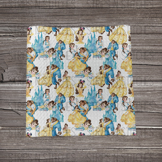 Pretty & The Beast- White | Bow Making | Headwrap | Scrunchies