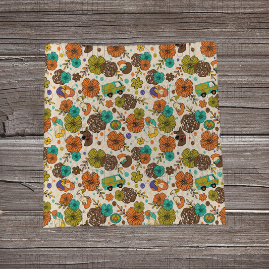 Almost Hidden Great Dane | Fabric Strip- Bow Making- Headwrap- Scrunchies