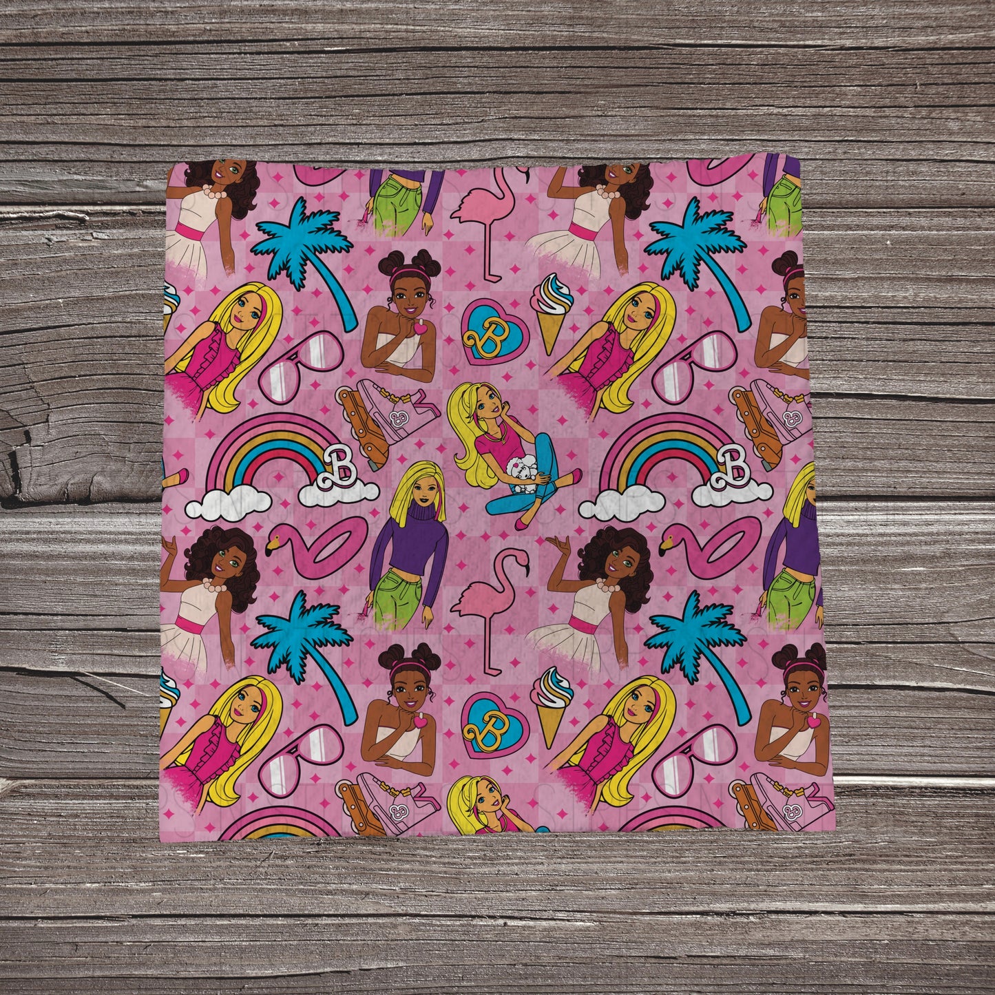 Malibu & Friends Scatter | Fabric Strip- Bow Making- Headwraps- Scrunchies