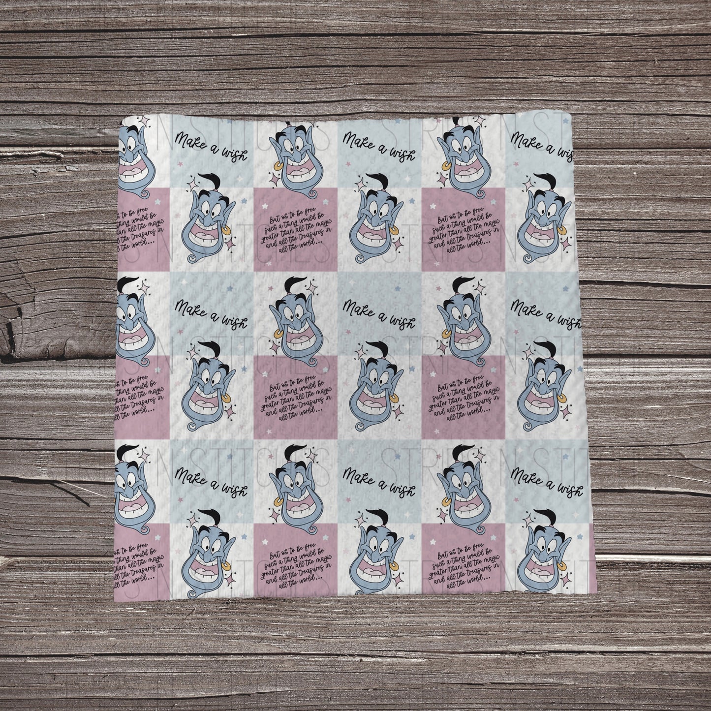 Purple Checkered Wish| Fabric Strip- Bow Making- Headwraps- Scrunchies