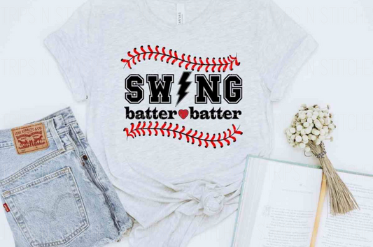 Swing Batter Batter DTF Transfer
