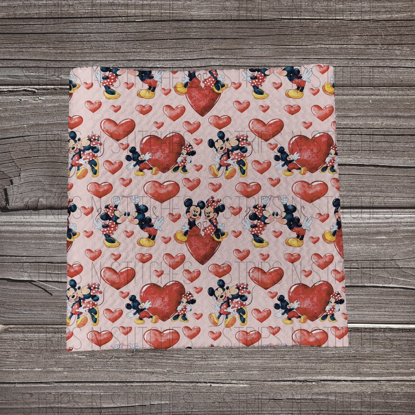 Valentine MMCouple | Fabric Strip- Bow Making- Headwrap- Scrunchies