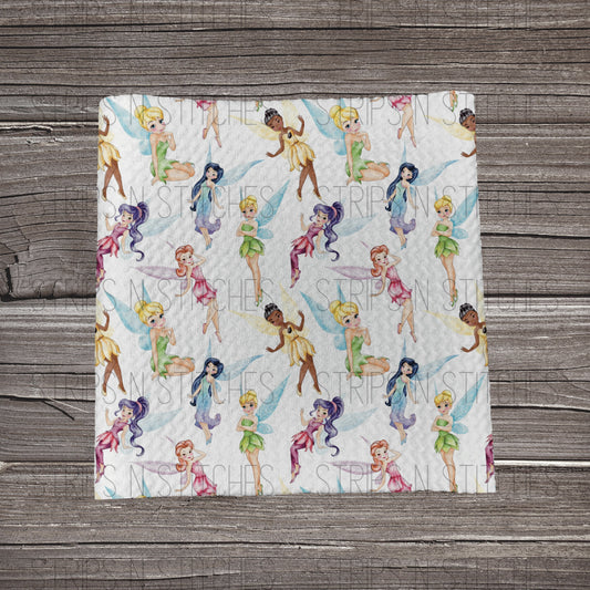 Tbell- White | Bullet Fabric Strip | Bow Making | Scrunchie |