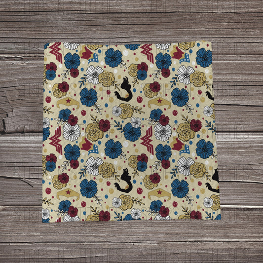 Almost Hidden Wonder  | Fabric Strip- Bow Making- Headwrap- Scrunchies