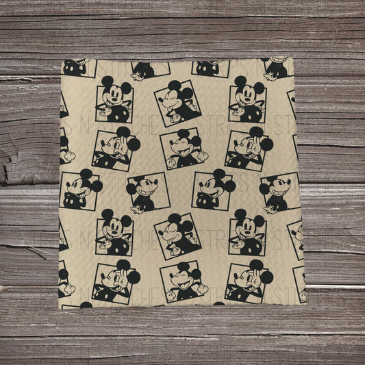 Muted Framed Boy MM | Bullet Fabric Strip | Bow Making | Scrunchie |