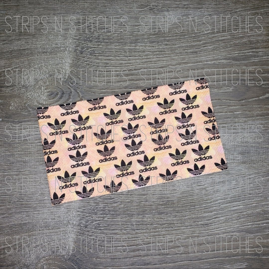 Adi- Orange/Coral Fabric Strip- Bow Making- Headwrap- Scrunchies