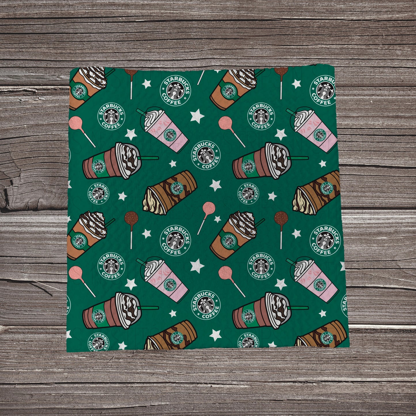 Morning Brew Green | Bullet Fabric Strip | Bow Making | Scrunchie |