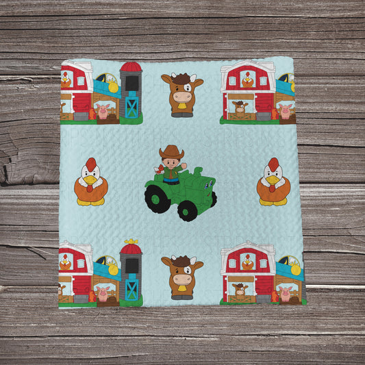 Barnyard Small People | Bullet Fabric Strip | Bow Making | Scrunchie