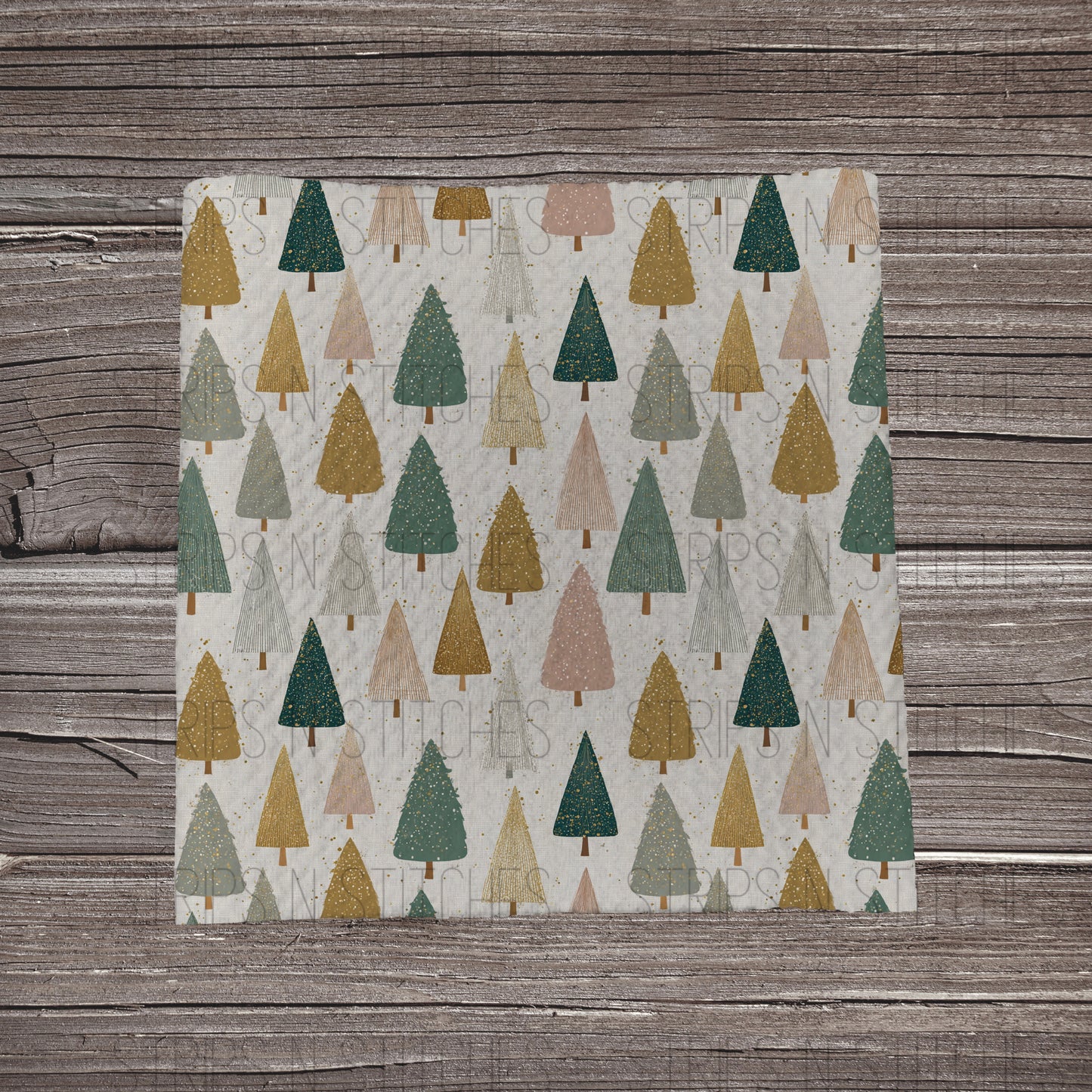 Boho Christmas Trees | Fabric Strip- Bow Making- Headwraps- Scrunchies