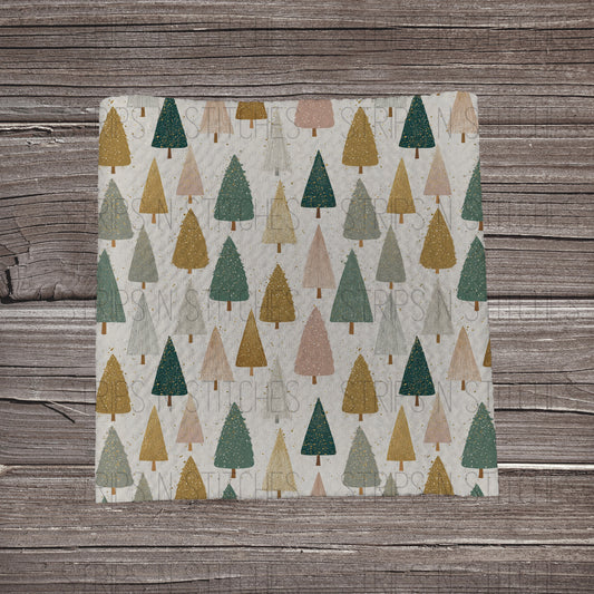 Boho Christmas Trees | Fabric Strip- Bow Making- Headwraps- Scrunchies