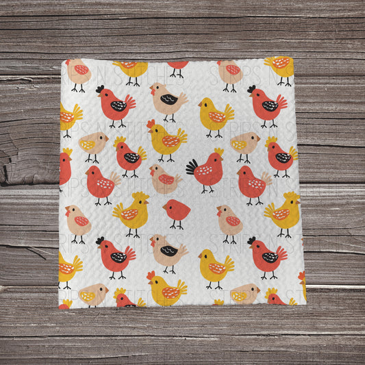 Colorful Baby Chicks | Bullet Fabric Strip | Bow Making | Scrunchie | Headwrap