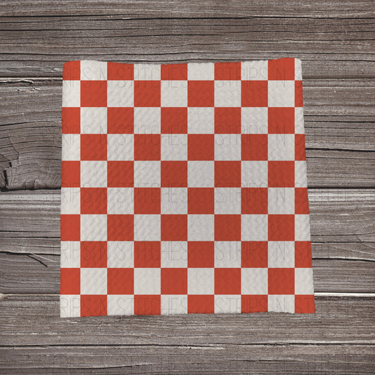 Cowboy Mouse Checkered Coord | Fabric Strip- Bow Making- Headwrap- Scrunchies
